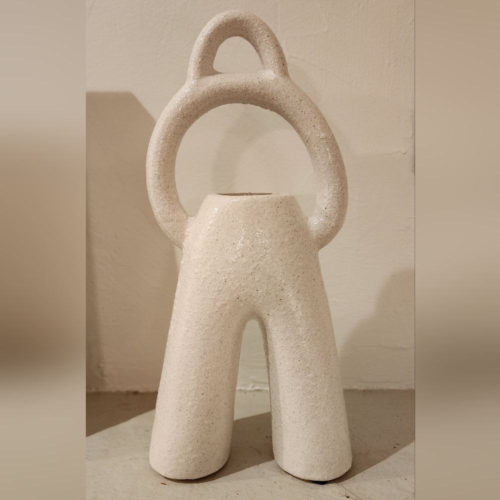 Celso Handmade Ceramic Table Vase By AllModern 9 In - Picture 2 of 4